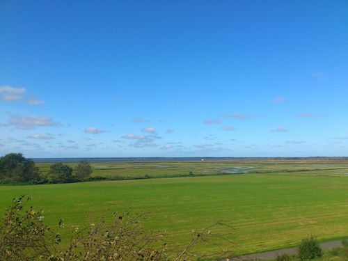 Ausblick zum Bodden